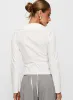 Arianwyn Long Sleeve Shirt White sold by Princess Polly