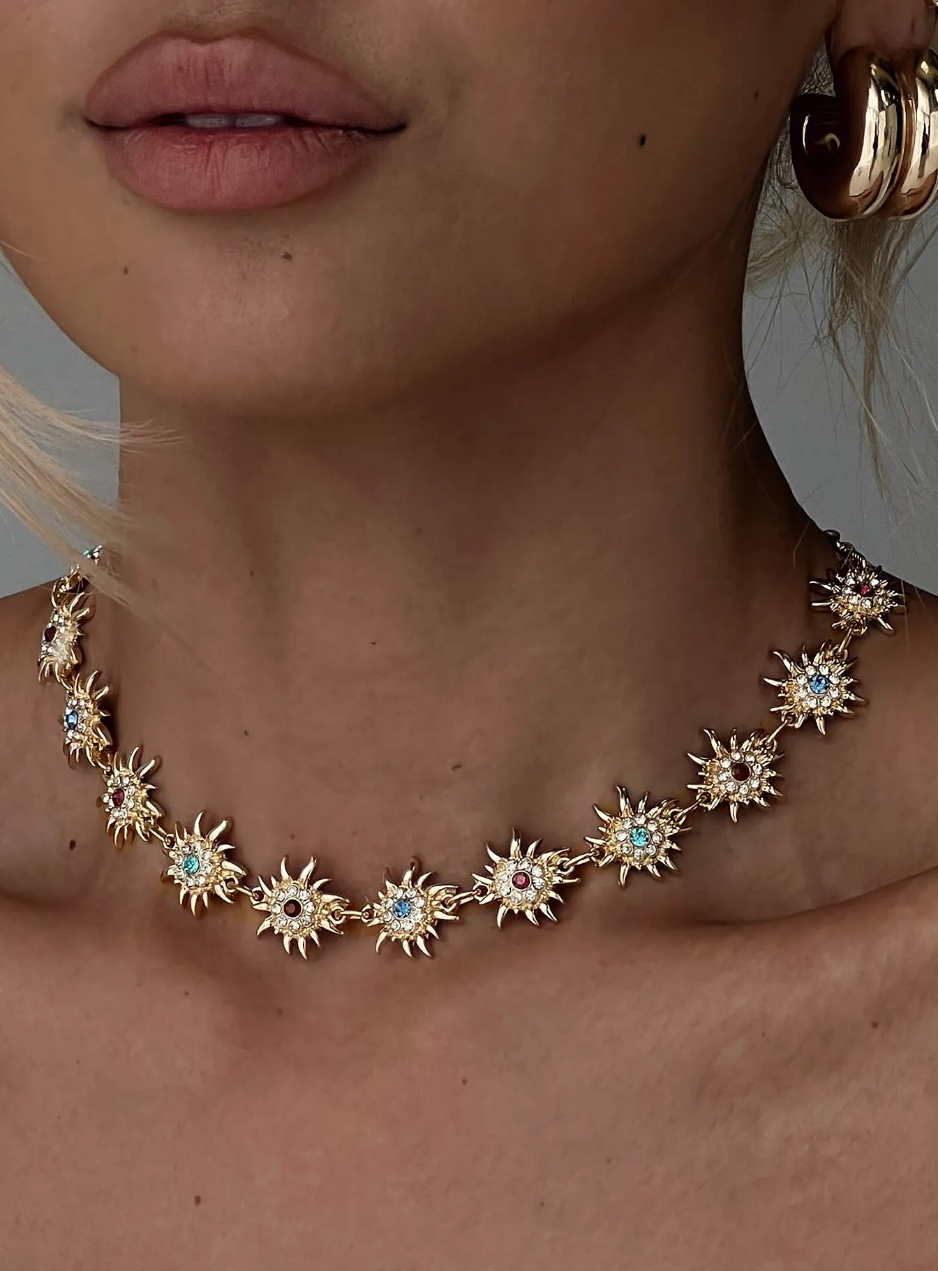 Carlisha Necklace Gold sold by Princess Polly
