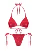 Jenner Triangle Bikini Top Red Floral sold by Princess Polly