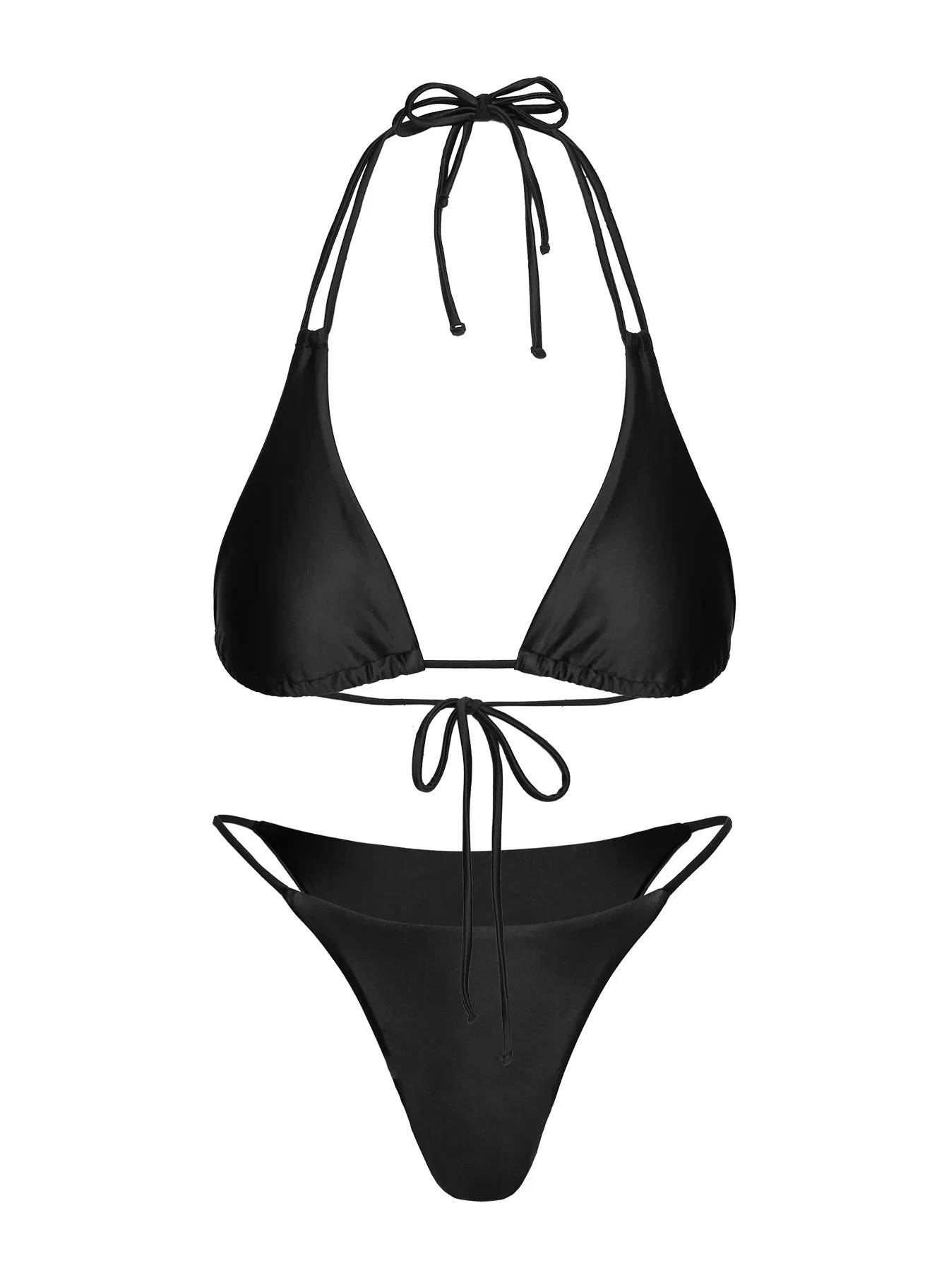 Beach Walk Triangle Top Black sold by Princess Polly product image thumbnail 5