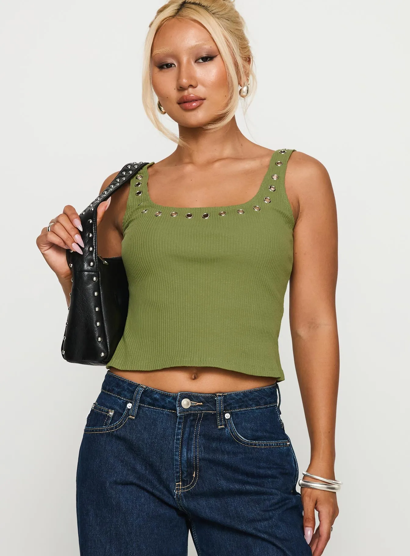 Nobody Like You Top Khaki sold by Princess Polly product image thumbnail 2