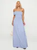 Decadence Strapless Maxi Dress Lilac sold by Princess Polly