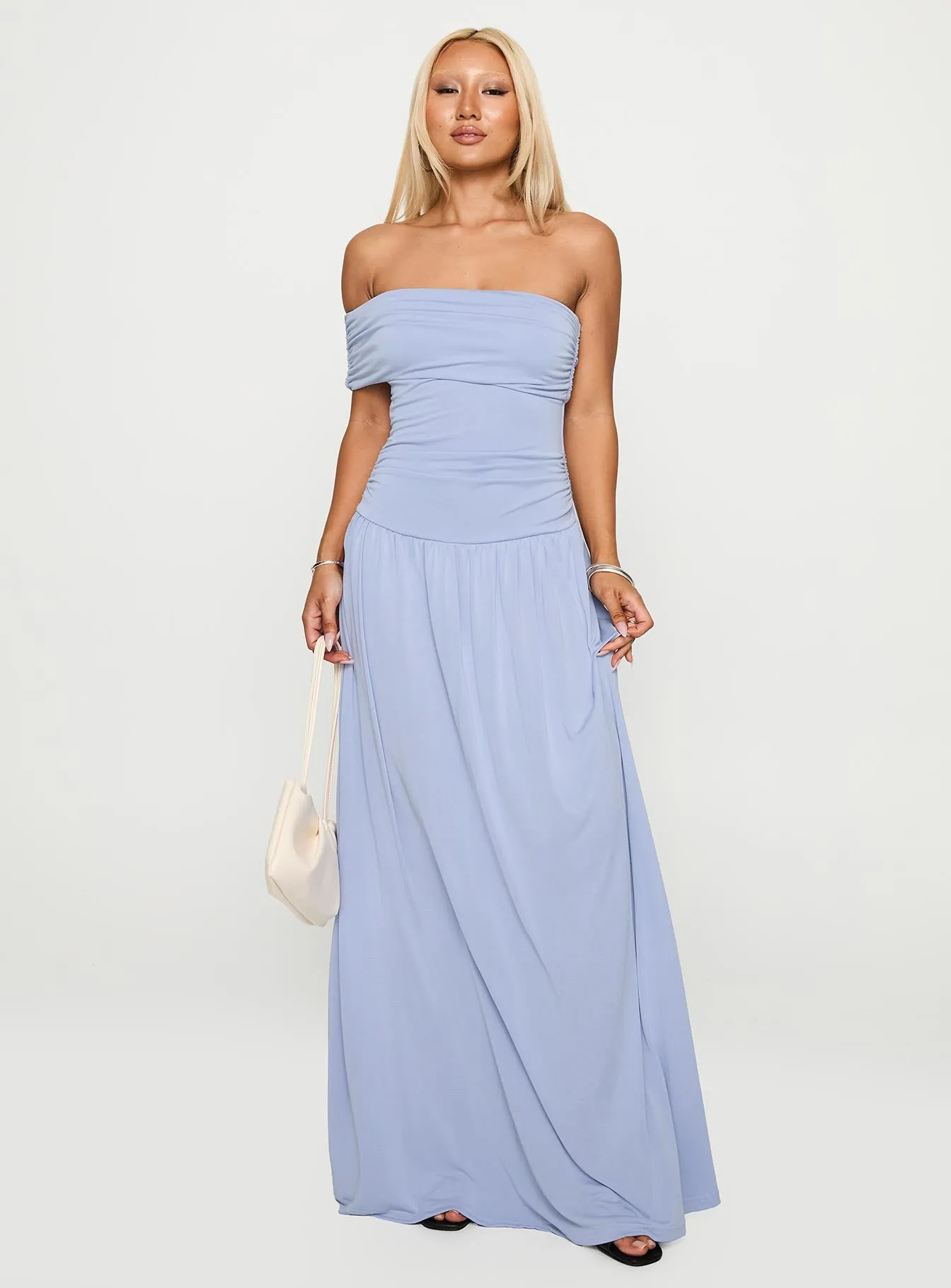 Decadence Strapless Maxi Dress Lilac sold by Princess Polly product image thumbnail 3