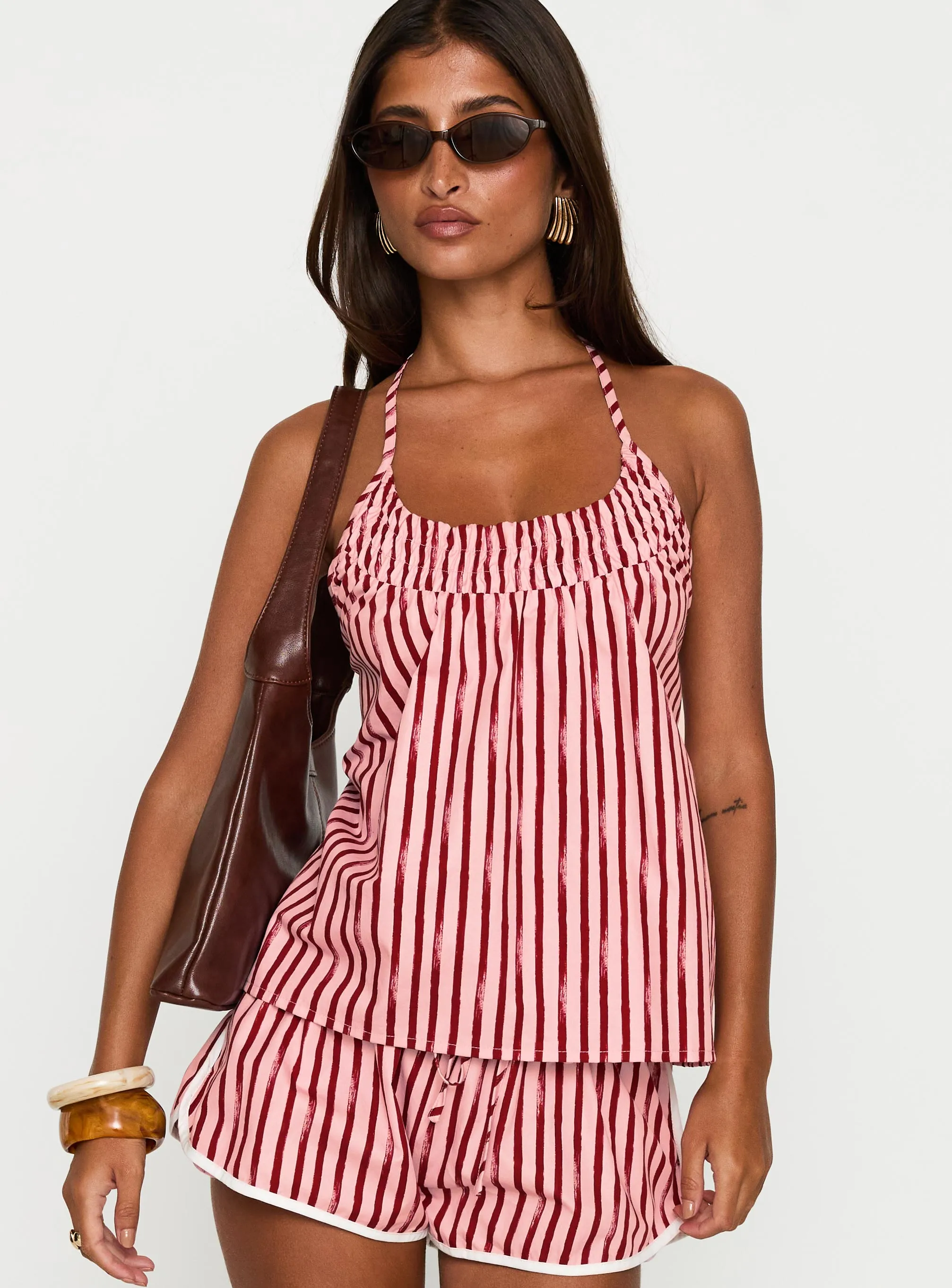 Your Everything Top Pink Stripe sold by Princess Polly product image thumbnail 2