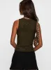 Far Away Top Dark Green sold by Princess Polly