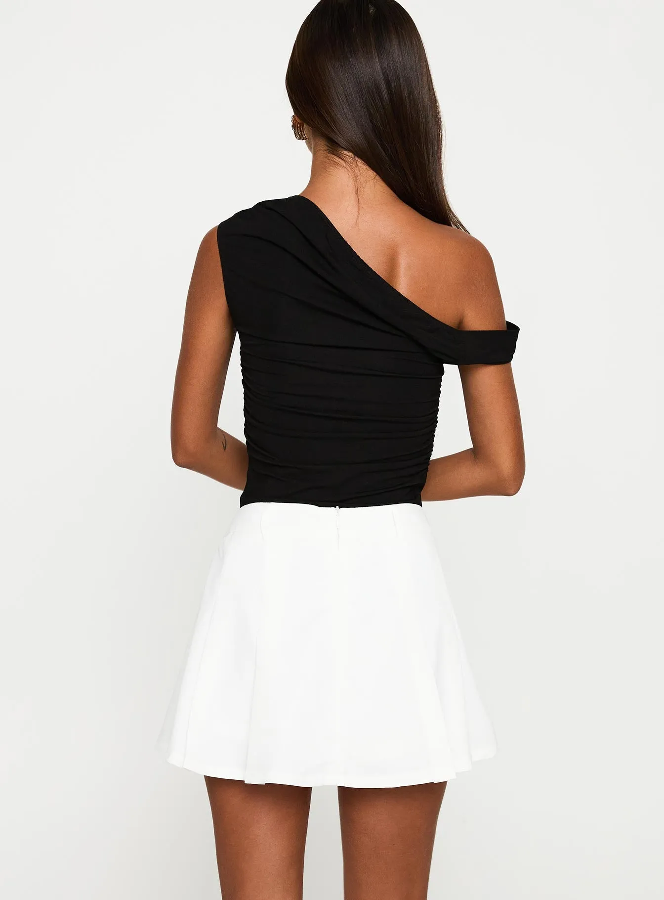 Barrymore Mini Skort White sold by Princess Polly product image thumbnail 5