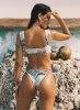 Missie Tie Side Bikini Bottom Leopard sold by Princess Polly