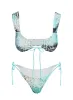 Missie Tie Side Bikini Bottom Leopard sold by Princess Polly