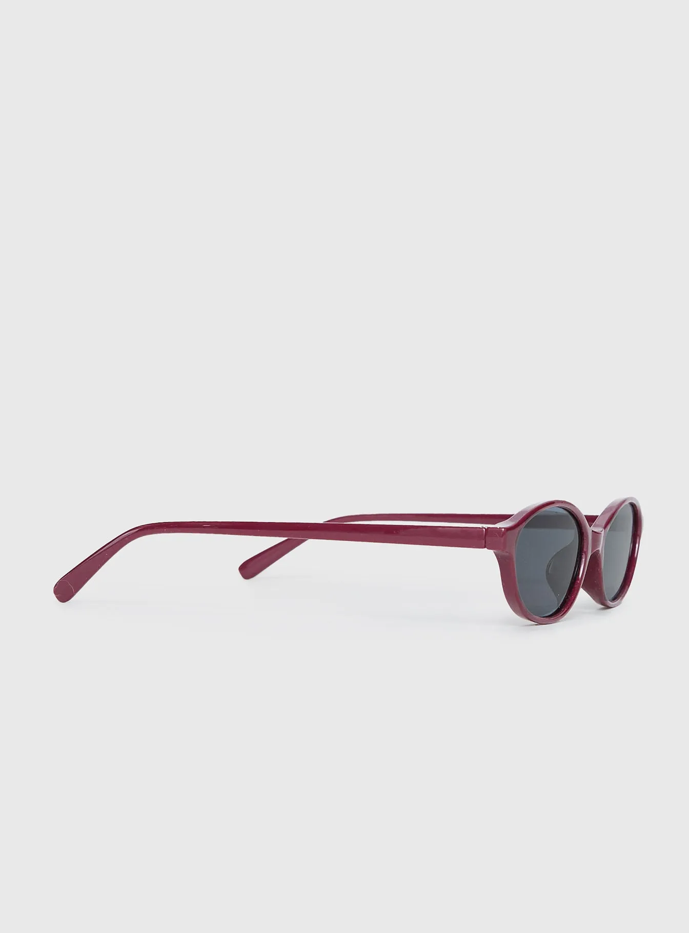 Wonderful World Sunglasses Plum sold by Princess Polly product image thumbnail 3