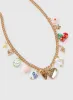 Get Closer Charm Necklace Gold sold by Princess Polly