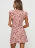 Aurianna Mini Dress Pink Floral sold by Princess Polly