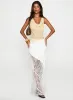 Pretty Little Fears Cowl Neck Top Beige sold by Princess Polly