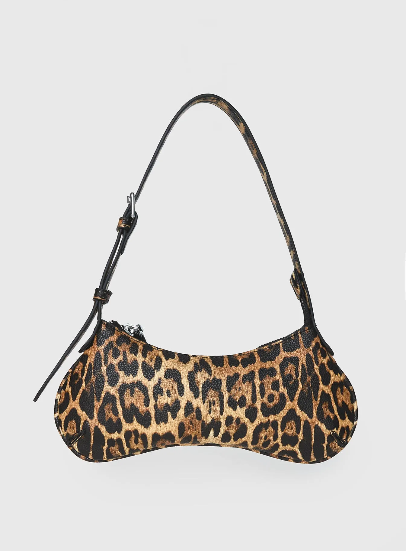 Lauretta Shoulder Bag Leopard sold by Princess Polly product image thumbnail 4