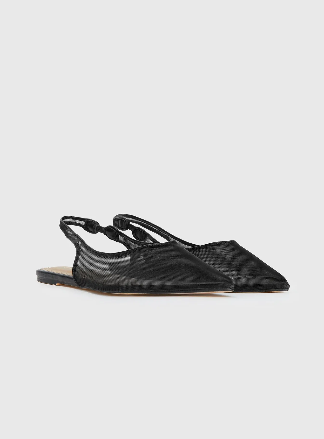 Kristie Flats Black sold by Princess Polly product image thumbnail 3
