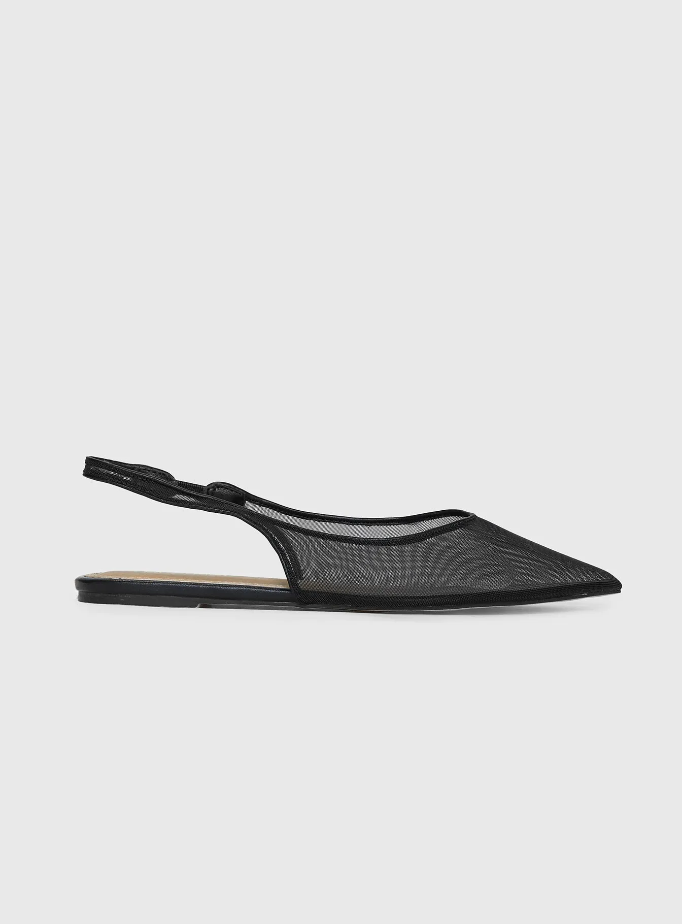 Kristie Flats Black sold by Princess Polly product image thumbnail 2