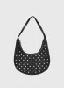 Like A Daydream Studded Bag Black sold by Princess Polly