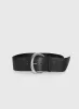 The Other Side Belt Black / Silver sold by Princess Polly