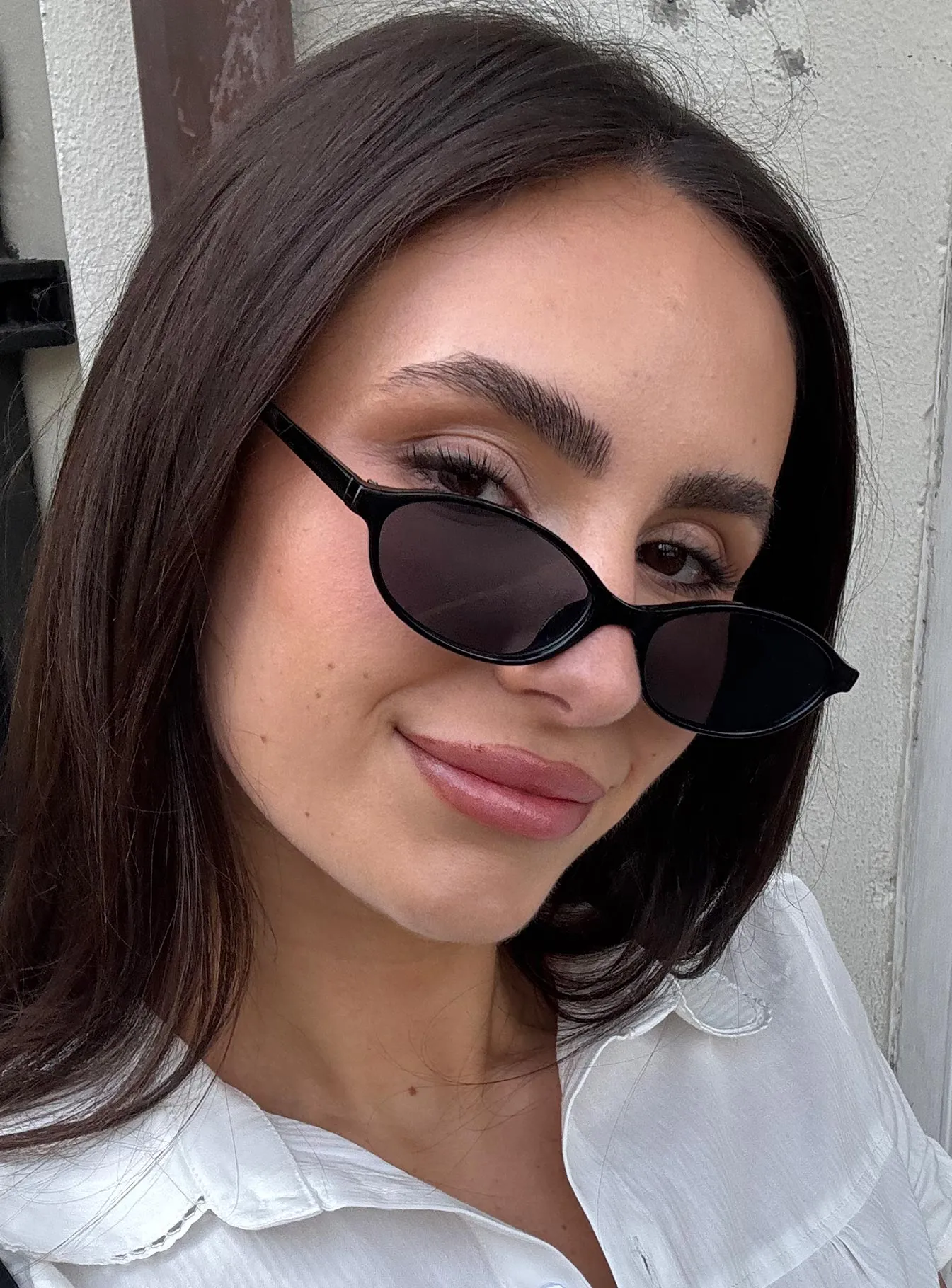 Wonderful World Sunglasses Black sold by Princess Polly