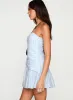Archetype Strapless Mini Dress Blue Stripe sold by Princess Polly