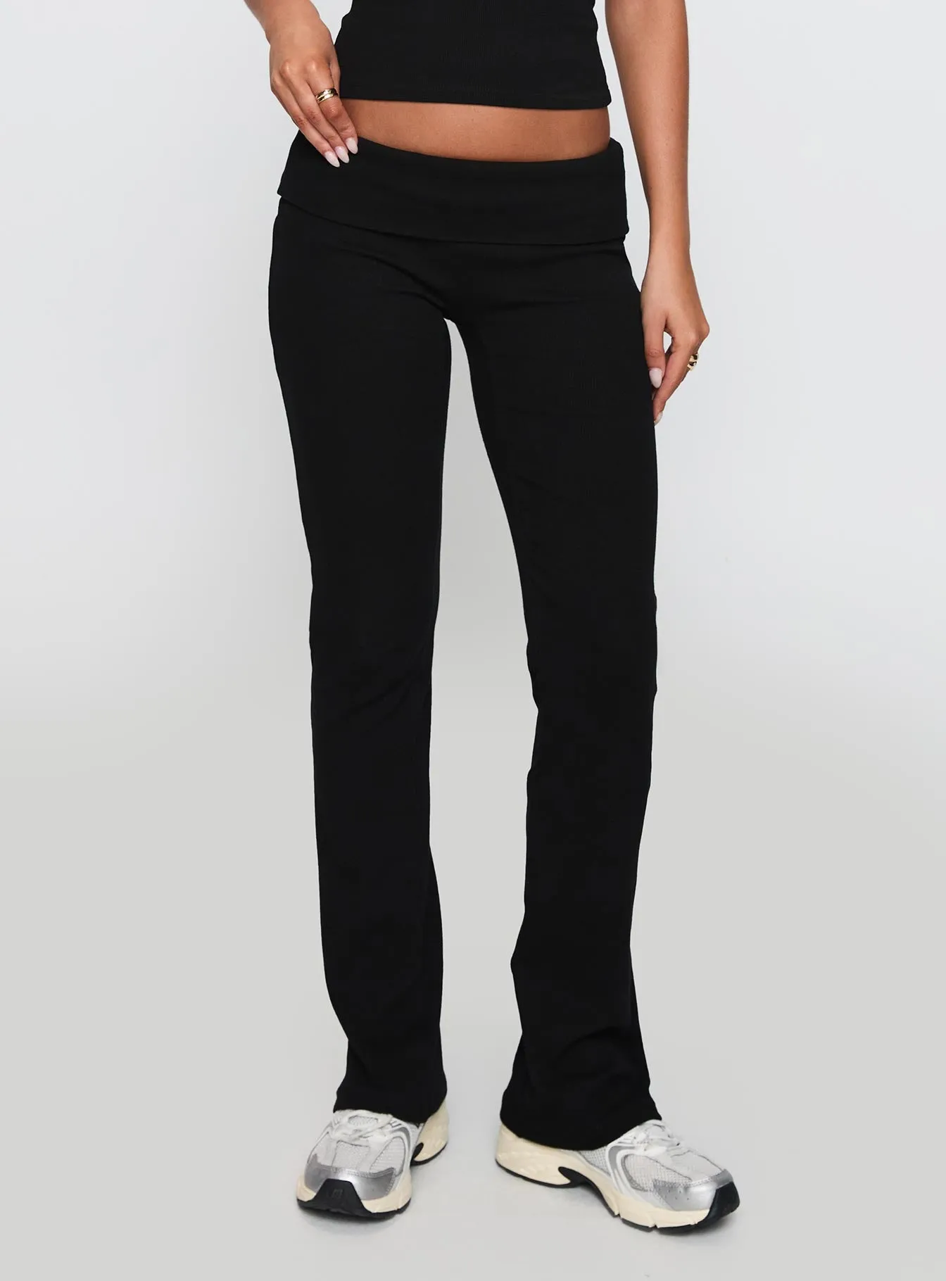 Truth Be Told Straight Leg Pant Black sold by Princess Polly product image thumbnail 2