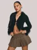 Fantasies Pleated Mini Skort Grey sold by Princess Polly