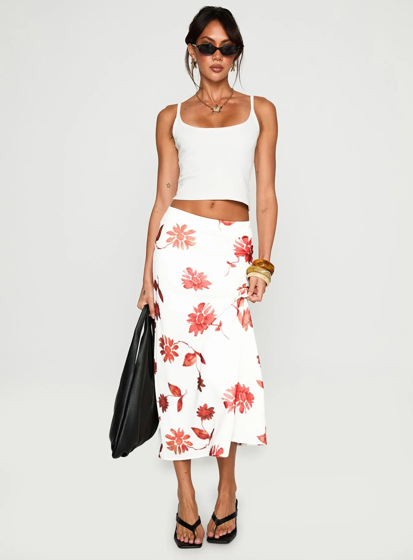 Sun Soaked Midi Skirt Multi sold by Princess Polly product image thumbnail 2
