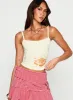 Lolana Hibiscus Graphic Tank Yellow sold by Princess Polly