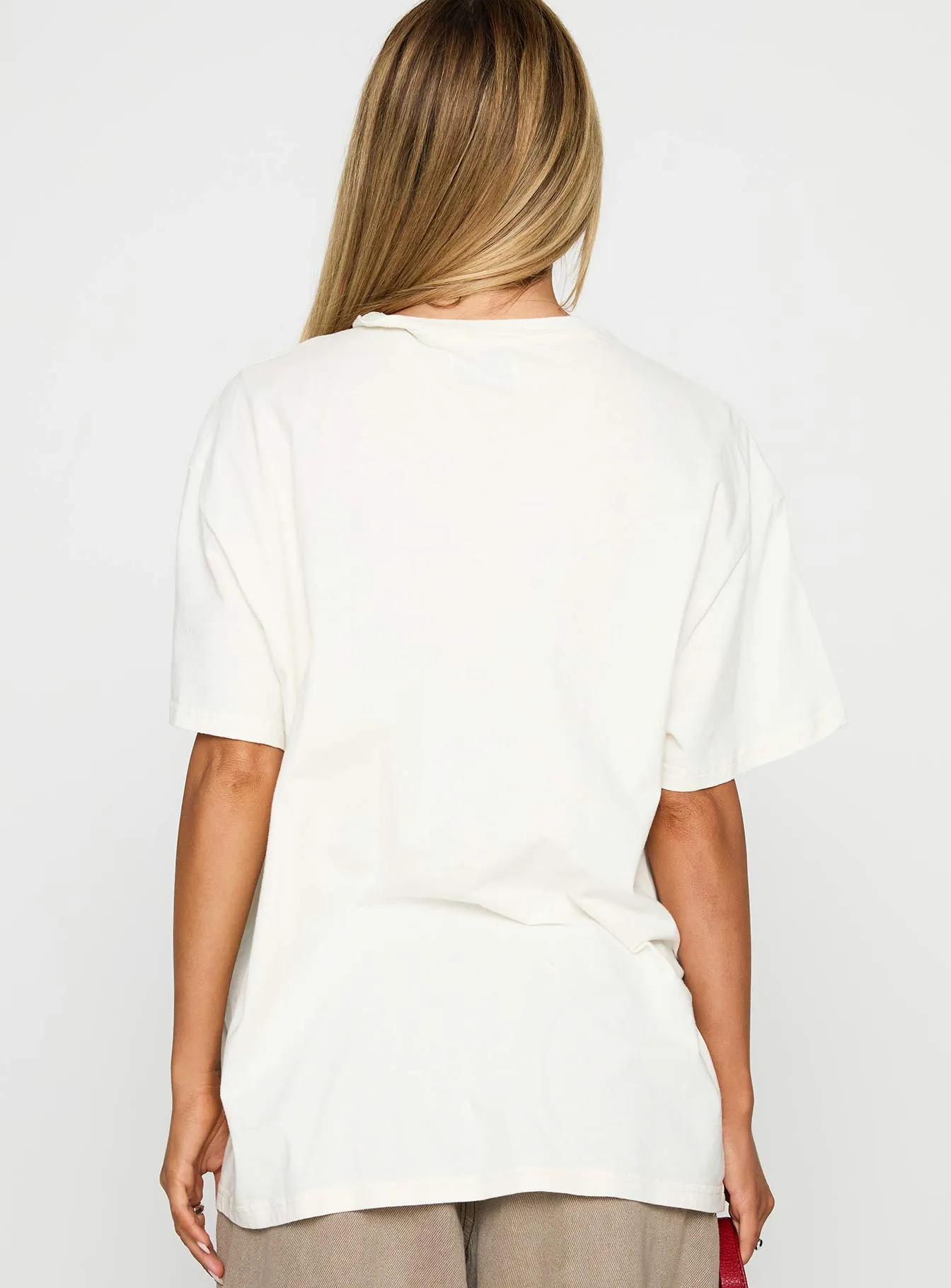 West Coast Style Oversized Tee White sold by Princess Polly product image thumbnail 5