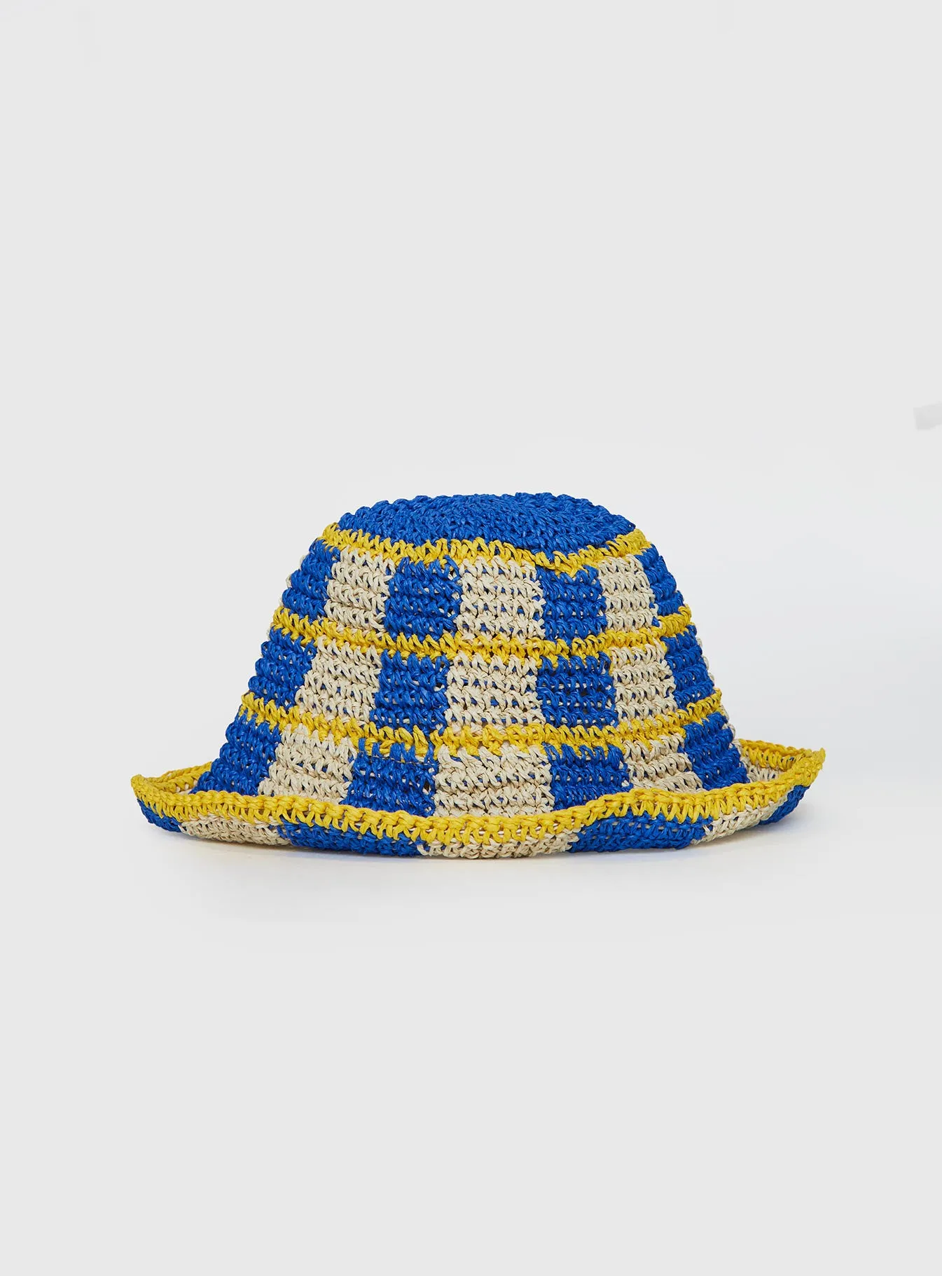 Count Me In Crochet Bucket Hat Multi sold by Princess Polly product image thumbnail 2