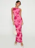 Fionna Floral Maxi Dress Pink sold by Princess Polly