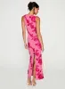 Fionna Floral Maxi Dress Pink sold by Princess Polly