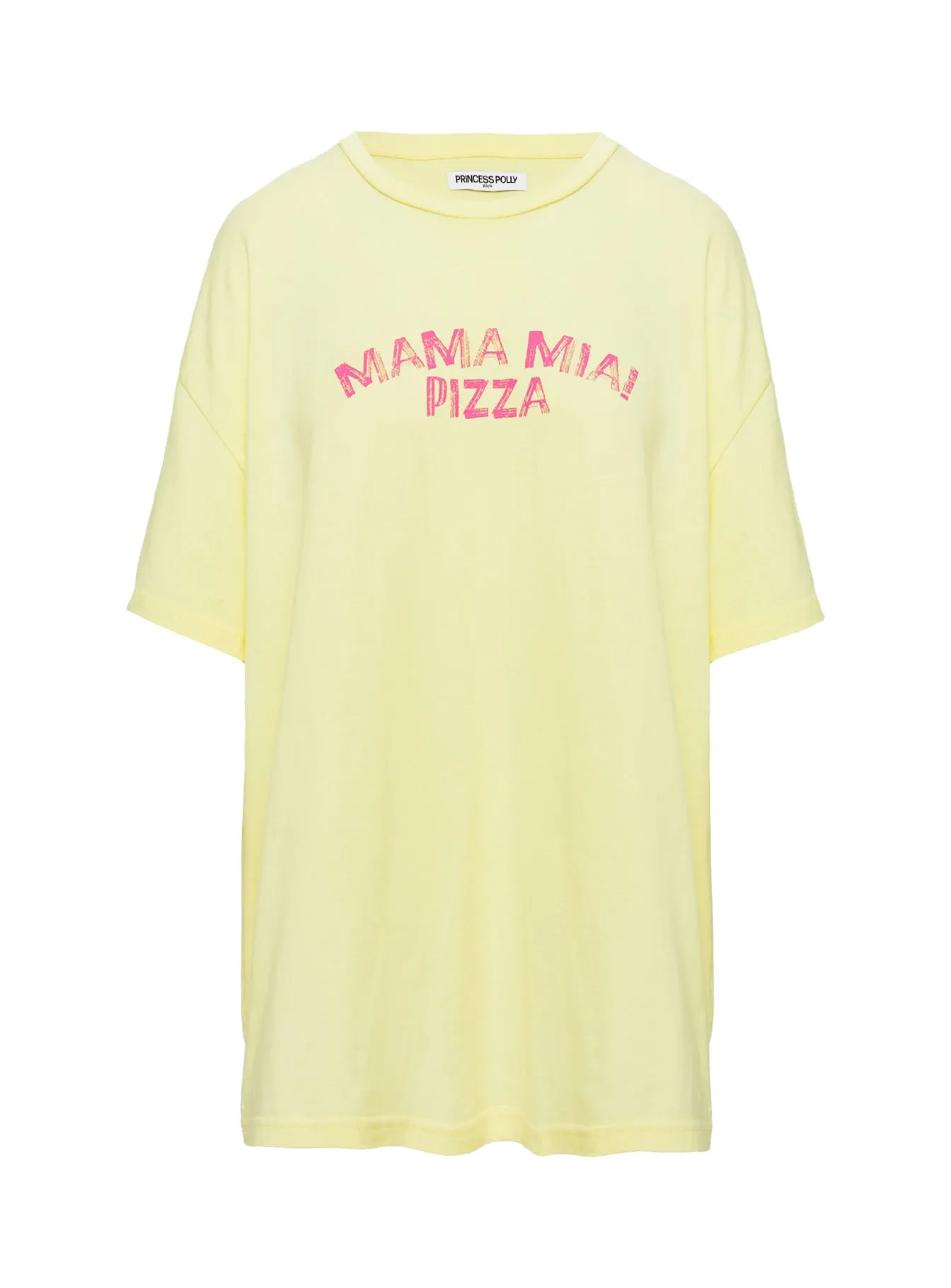 Made With Love Graphic Top Pastel Yellow sold by Princess Polly product image thumbnail 5