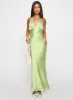 Gloriana Halter Maxi Dress Green sold by Princess Polly