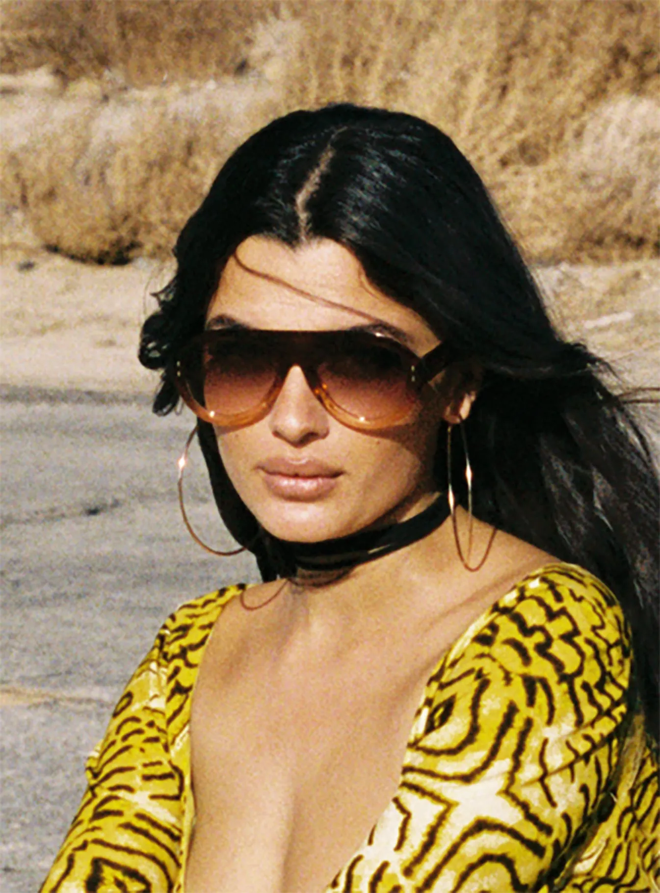 No Stylist Aviator Sunglasses Brown sold by Princess Polly product image thumbnail 4