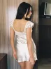 Ever After Mini Dress Cream sold by Princess Polly