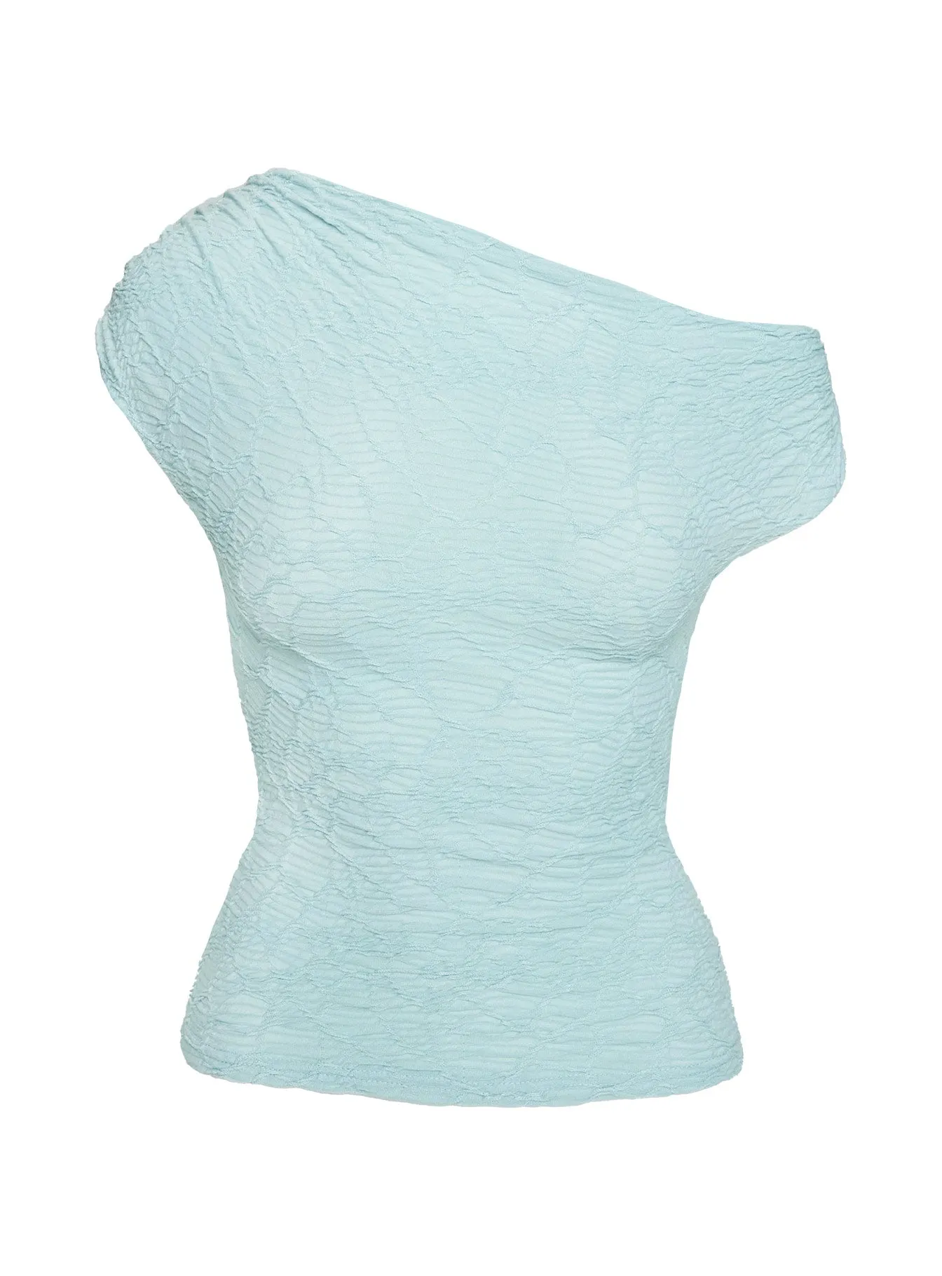 In Heaven Textured Top Blue sold by Princess Polly product image thumbnail 5