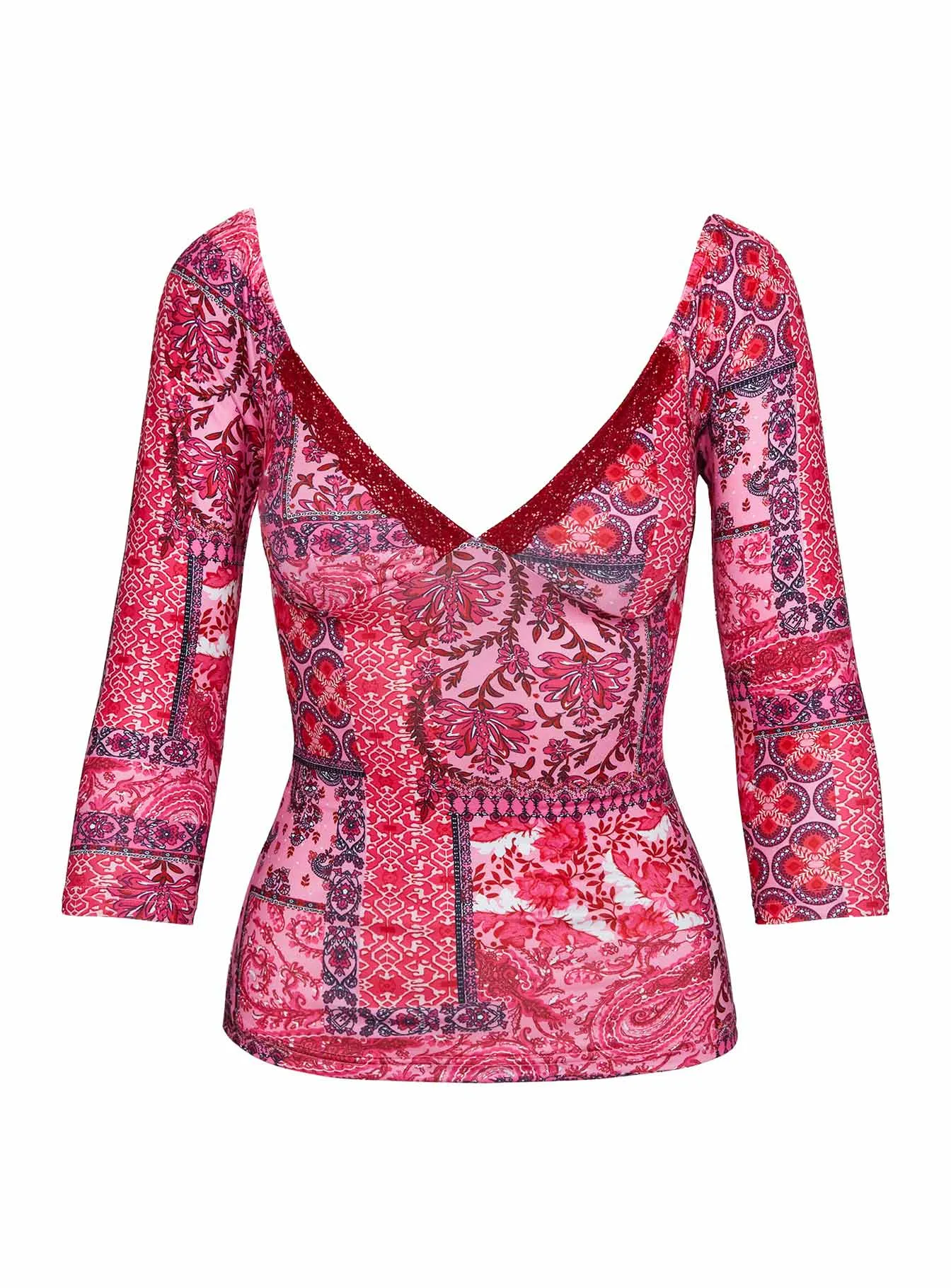 Beaming Long Sleeve Top Paisley sold by Princess Polly product image thumbnail 5