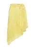 Fantasize Lace Midi Skirt Yellow sold by Princess Polly