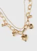 In Heaven Charm Bracelet Gold sold by Princess Polly