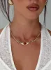No Place Like Home Necklace Gold / Red sold by Princess Polly