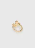 Venette Cross Ring Gold sold by Princess Polly