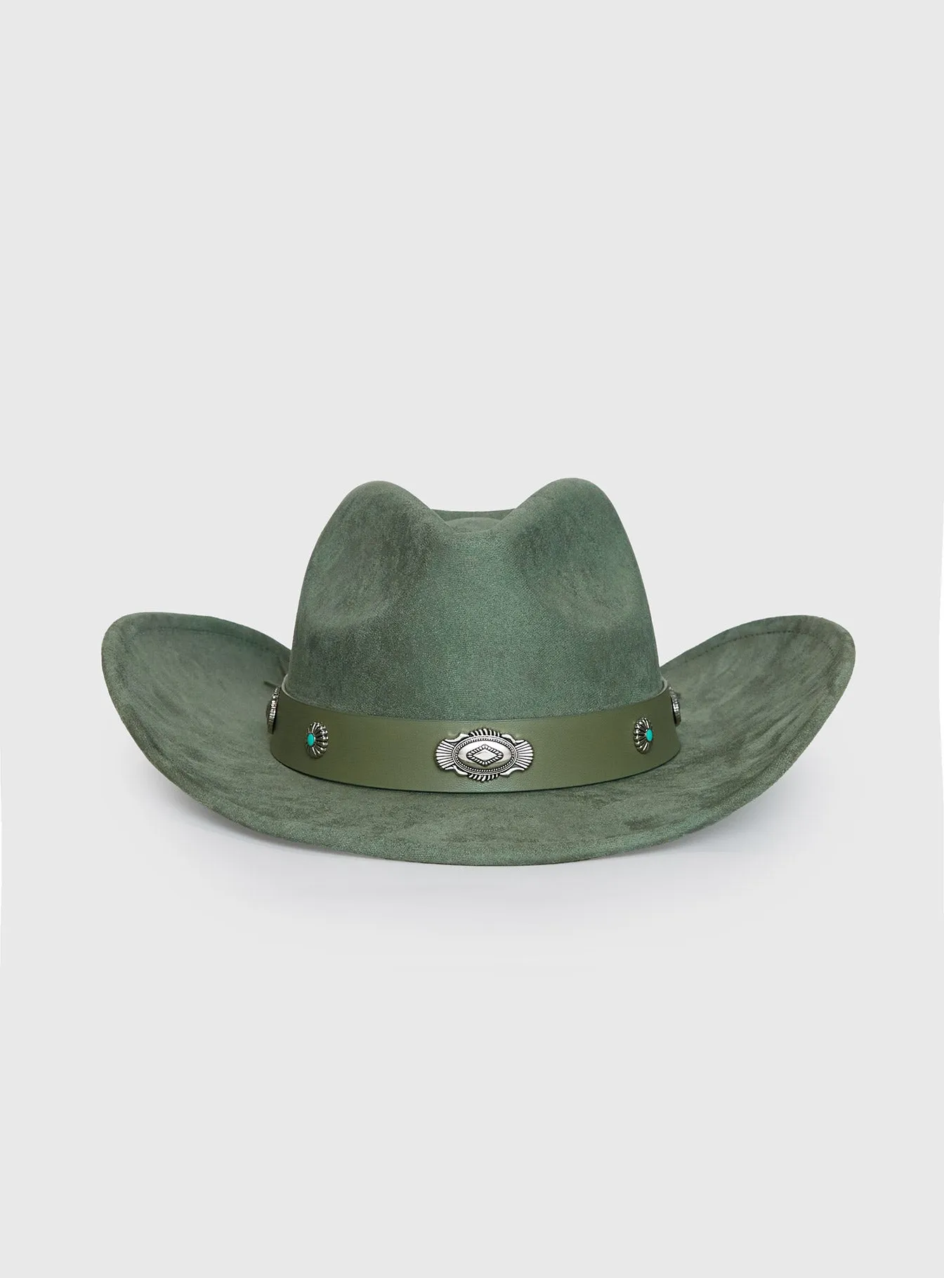 Best Idea Cowboy Hat Green sold by Princess Polly product image thumbnail 2
