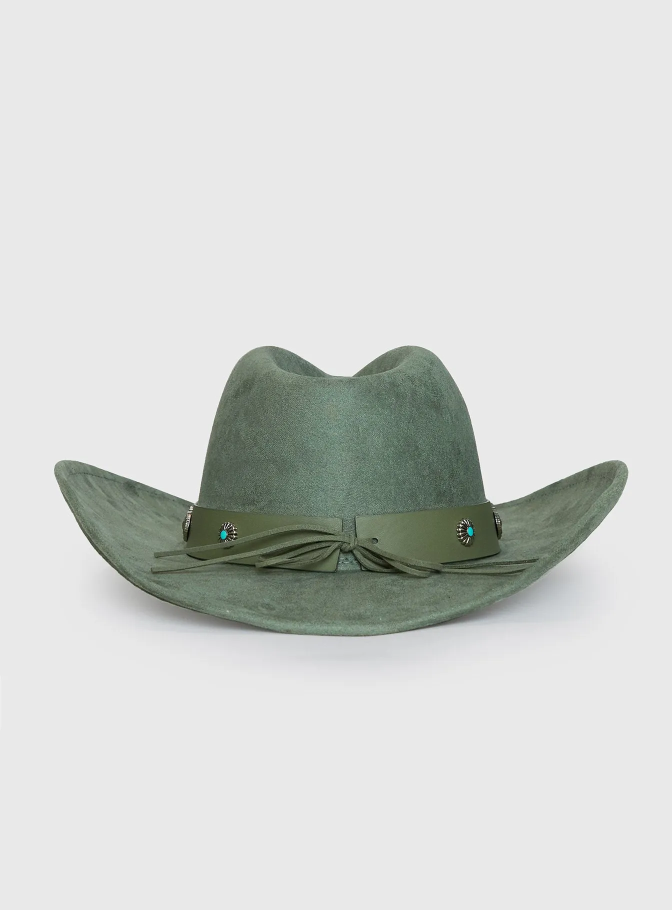 Best Idea Cowboy Hat Green sold by Princess Polly product image thumbnail 3