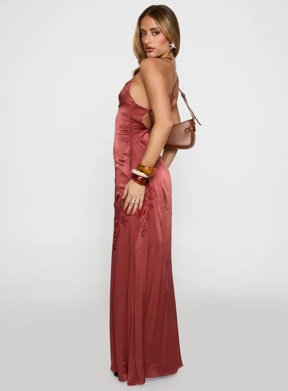 catch you up beaded maxi dress red Catch You Up Beaded Maxi Dress Red