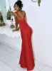 Forbidden Feelings Maxi Dress Red sold by Princess Polly