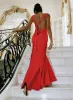 Forbidden Feelings Maxi Dress Red sold by Princess Polly