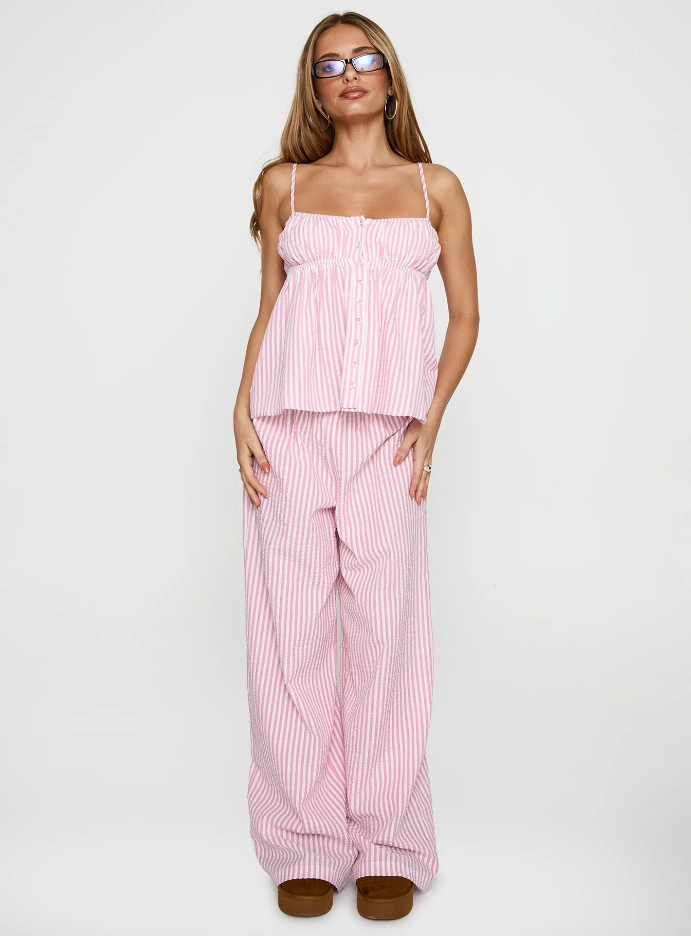 Cassini Set Pink Stripe sold by Princess Polly product image thumbnail 3