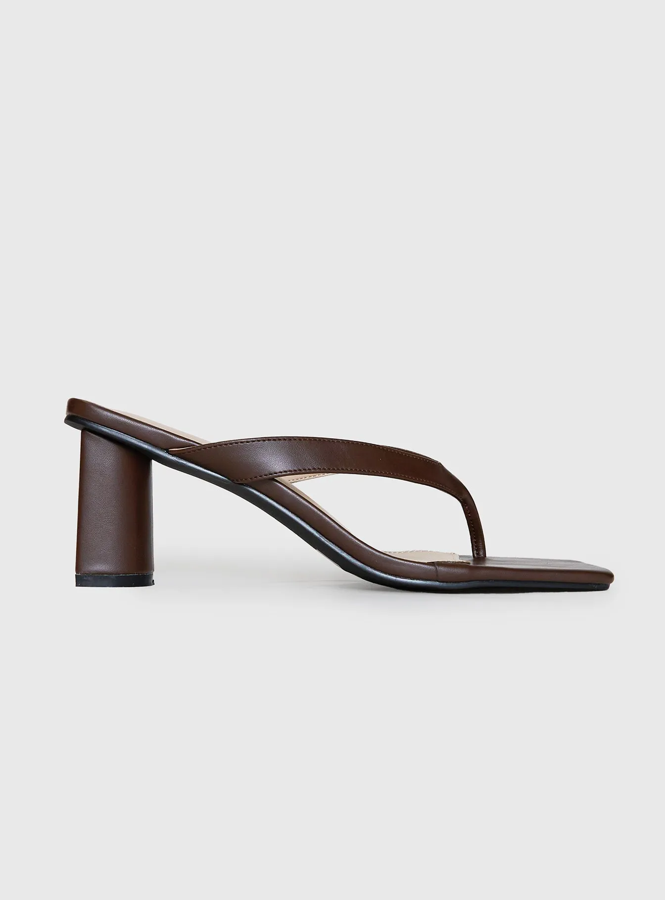 The Mona Heels Chocolate sold by Princess Polly product image thumbnail 2