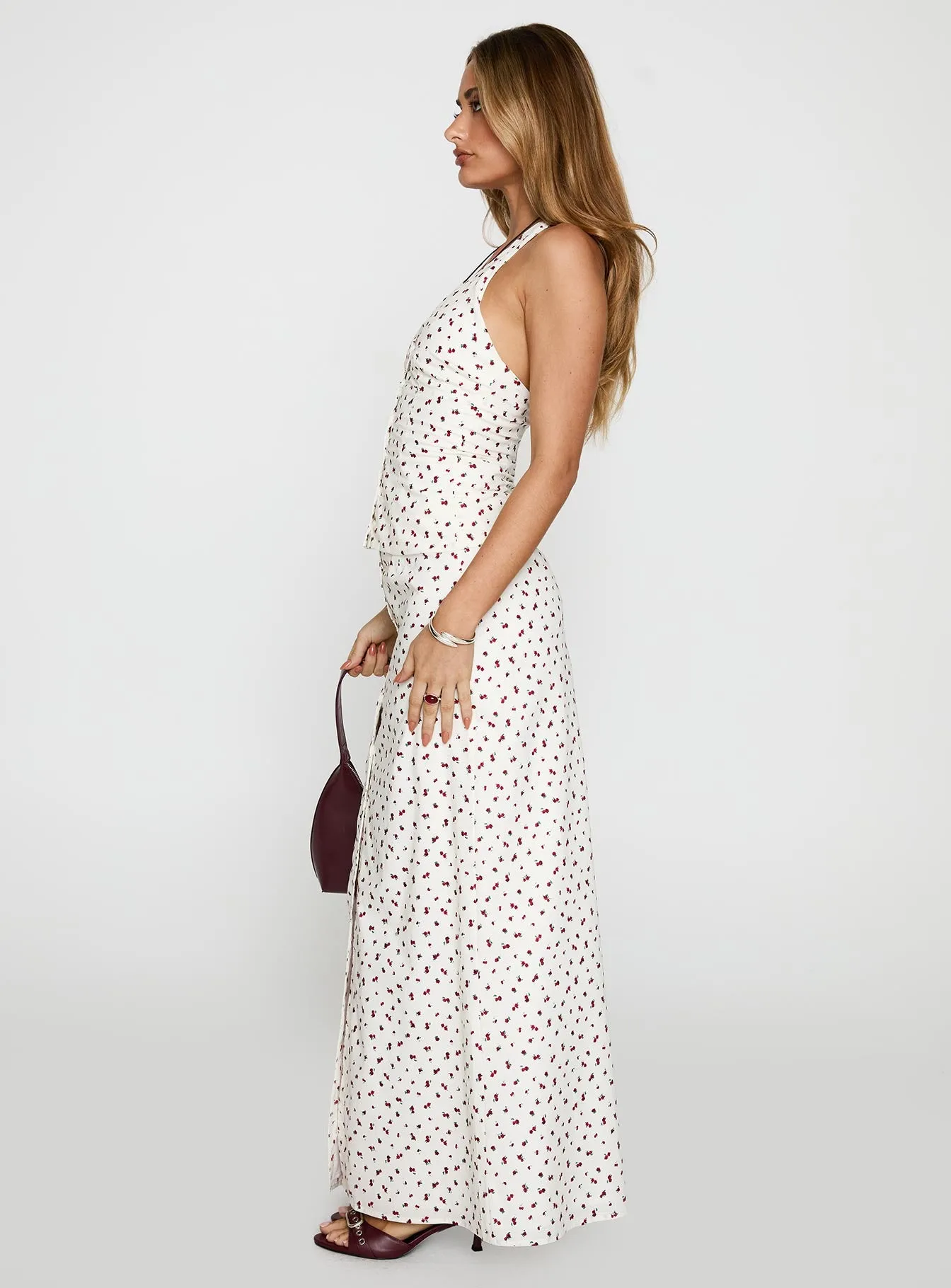 On The Radio Maxi Skirt Multi sold by Princess Polly product image thumbnail 4