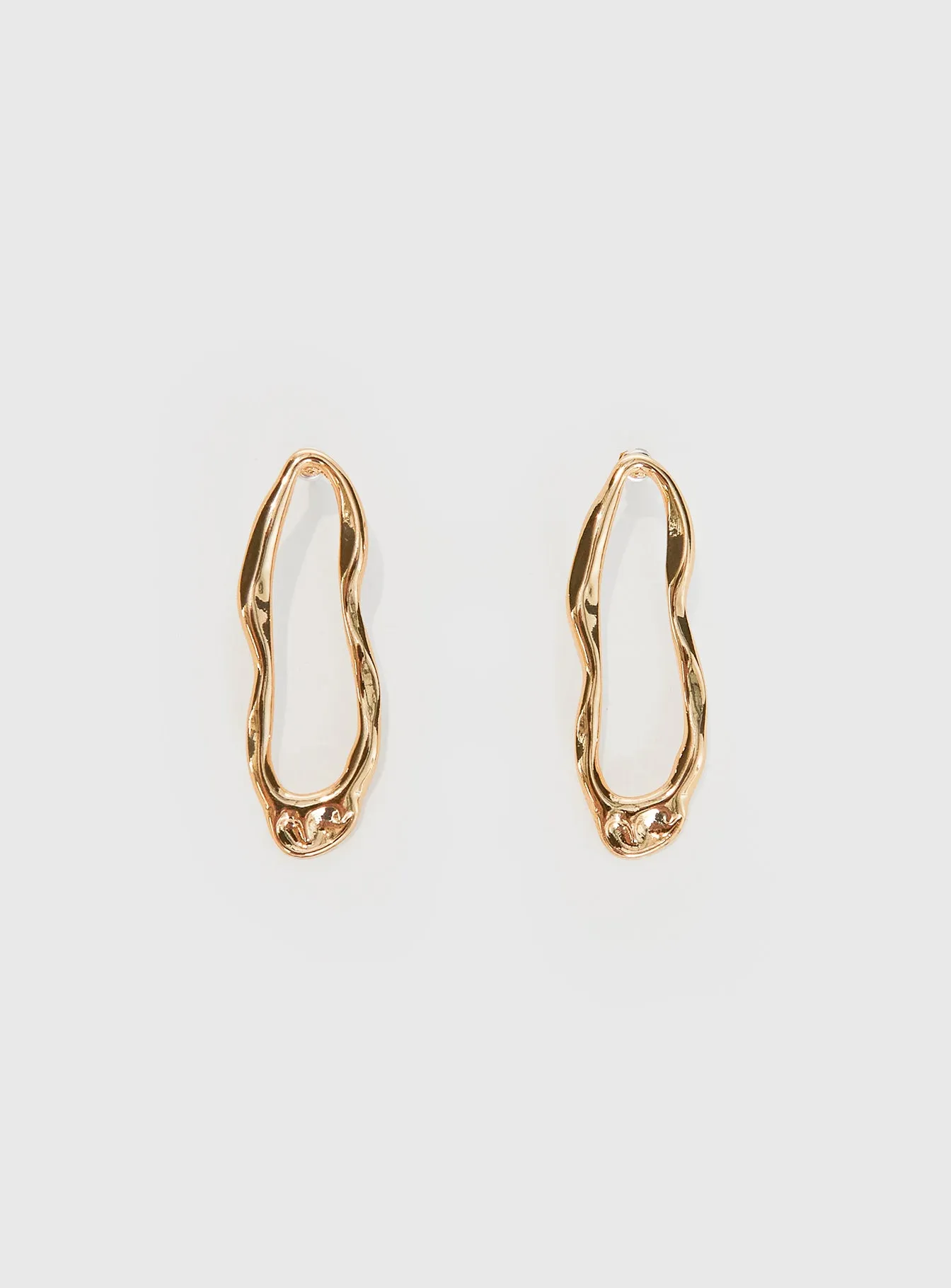 Lizette Earrings Gold sold by Princess Polly product image thumbnail 2